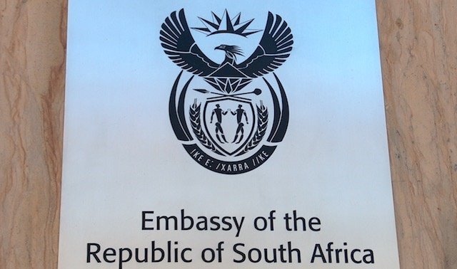 The South African embassy, via TheFlyingDutchman