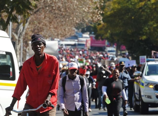 Major strikes planned for South Africa – including one that could cut off  water supply