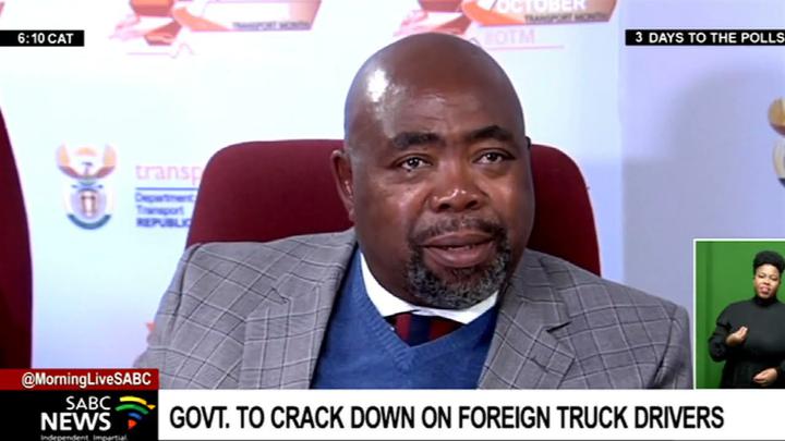 Government to crack down employers who hire foreign truck drivers - YouTube