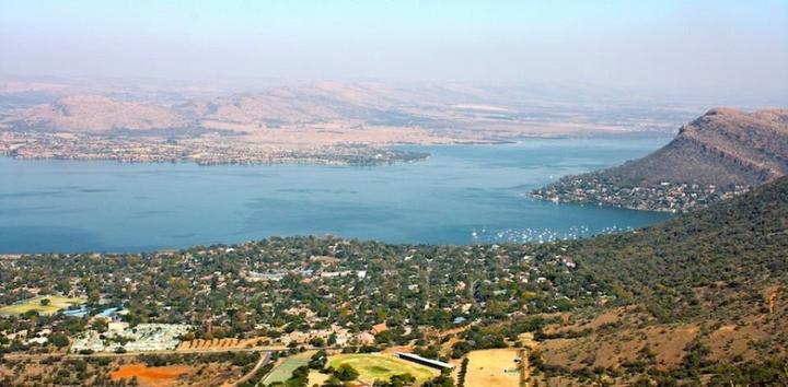 The Hartbeespoort Dam. 